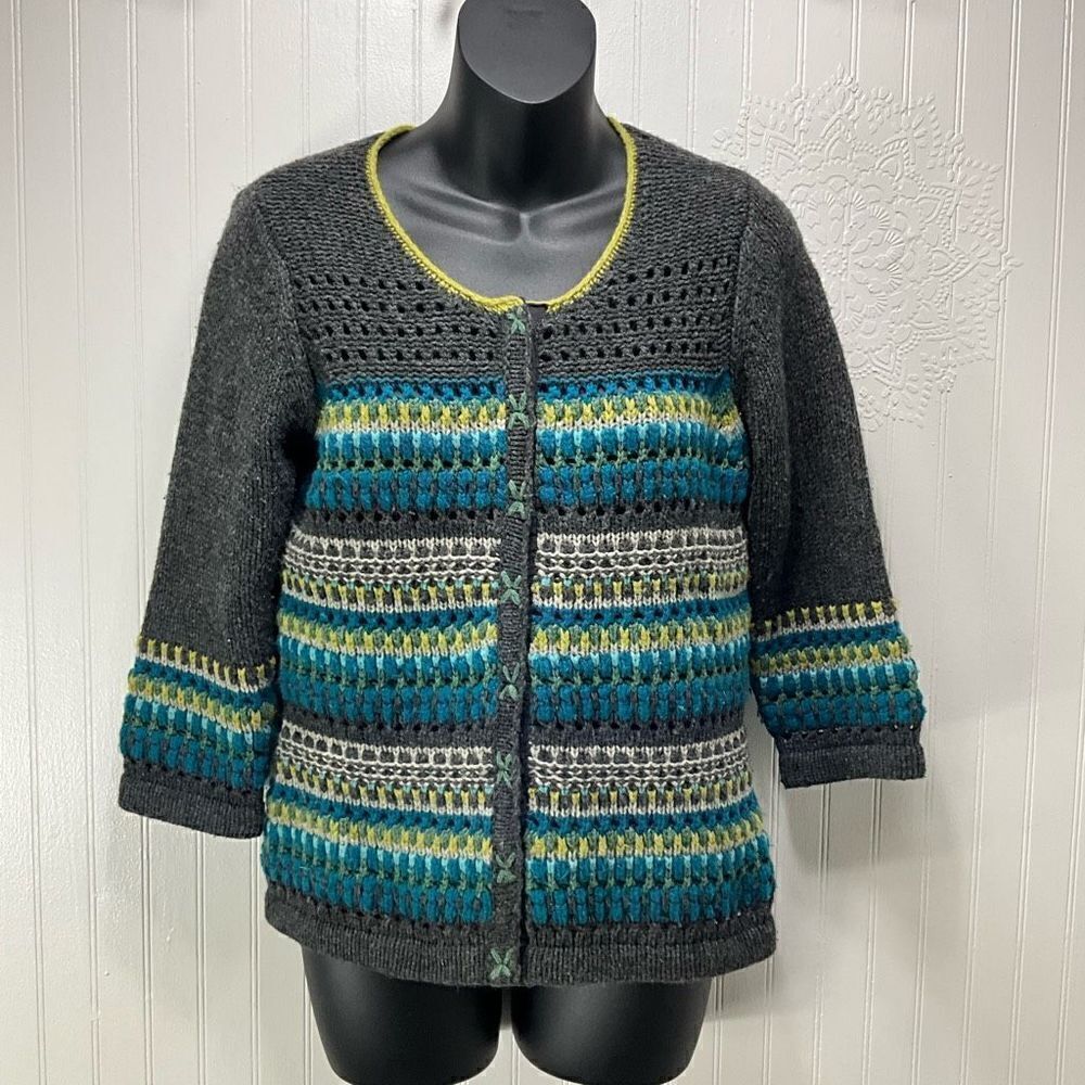 SUNDANCE Lambswool Cardigan Sweater